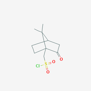 (7,7-Dimethyl-2-oxobicyclo[2.2.1]heptan-1-yl)methanesulfonyl chloride