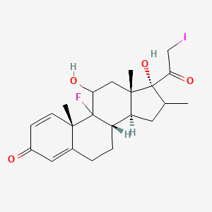 molecular formula C₂₂H₂₈FIO₄ B1142695 Dexamethasone 21-Iodide CAS No. 2029-18-7