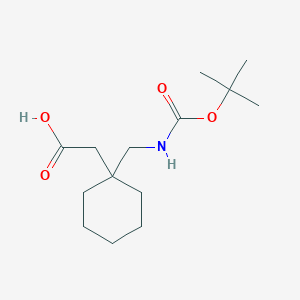 (1-{[(Tert-butoxycarbonyl)amino]methyl}cyclohexyl)acetic acid