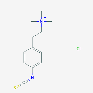 4-Isothiocyanato-N,N,N-trimethylbenzeneethanaminium chloride