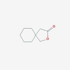 molecular formula C9H14O2 B114279 2-Oxaspiro[4.5]decan-3-one CAS No. 7236-78-4