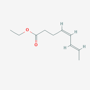 molecular formula C₁₀H₁₆O₂ B1142818 Ethyl (4Z,6E)-octa-4,6-dienoate CAS No. 1173170-10-9