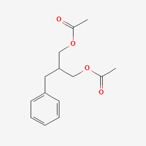 molecular formula C₁₄H₁₈O₄ B1142830 2-Benzyl-1,3-propanediol diacetate CAS No. 110230-64-3