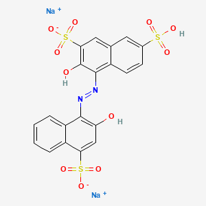 molecular formula C20H14N2Na2O11S3 B1142854 CID 137221322 CAS No. 165660-27-5