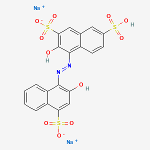 molecular formula C20H12N2Na2O11S3 B1142854 Hydroxy naphthol blue disodium salt CAS No. 165660-27-5