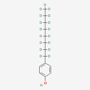 molecular formula C14H5D17O B1142874 4-N-OCTYL-D17-PHENOL CAS No. 1219794-55-4