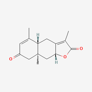molecular formula C15H18O3 B1142881 Chlorantholide C CAS No. 1372558-35-4