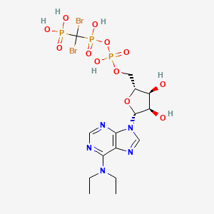 molecular formula C15H24Br2N5O12P3 B1142884 ARL67156 CAS No. 160928-38-1