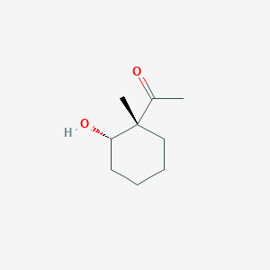 1-[(1R,2S)-2-Hydroxy-1-methylcyclohexyl]ethanone