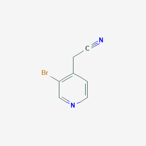 molecular formula C7H5BrN2 B114290 2-(3-Bromopyridin-4-YL)acetonitrile CAS No. 142892-31-7
