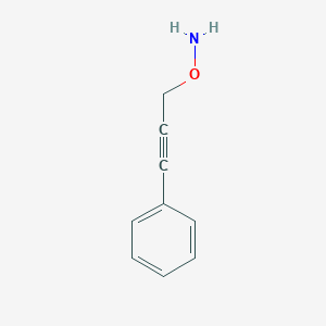 o-(3-Phenyl-2-propynyl)hydroxylamine