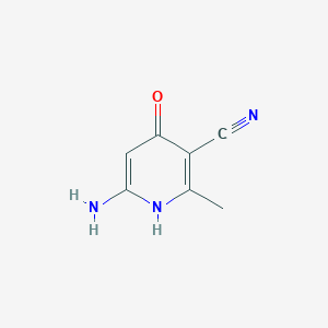 6-amino-2-methyl-4-oxo-1H-pyridine-3-carbonitrile