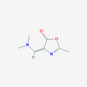 molecular formula C7H10N2O2 B1142922 (Z)-4-((dimethylamino)methylene)-2-methyloxazol-5(4H)-one CAS No. 188663-05-0