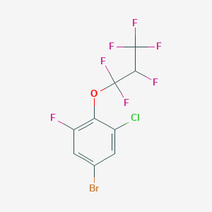 (4-Bromo-2-chloro-6-fluorophenyl)-1,1,2,3,3,3-hexafluoropropyl ether