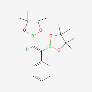 (E)-alpha,beta-Styrenediboronic acid bis(pinacol) ester