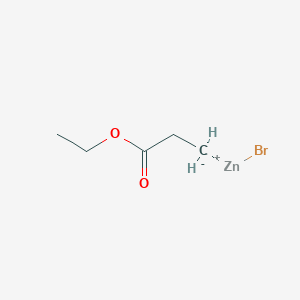 molecular formula C5H9BrO2Zn B1143008 3-Ethoxy-3-oxopropylzinc bromide CAS No. 193065-68-8
