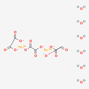 molecular formula Fe2(C2O4)36H2O B1143021 Iron(III) oxalate hexahydrate CAS No. 166897-40-1