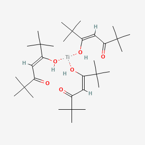 molecular formula C33H60O6Ti B1143031 C33H60O6Ti CAS No. 181418-64-4
