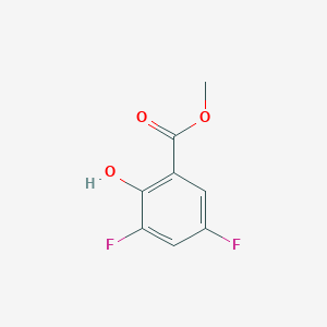 molecular formula C8H6F2O3 B1143039 Methyl 3,5-difluoro-2-hydroxybenzoate CAS No. 180068-67-1