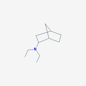 B1143041 N,N-diethyl-2-aminonorbornane CAS No. 177721-63-0