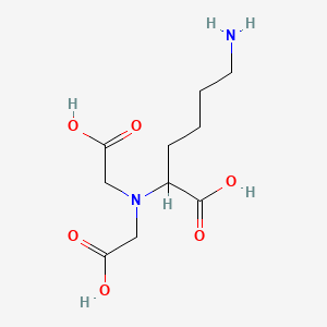 molecular formula C10H18N2O6 B1143043 6-Amino-2-[bis(carboxymethyl)amino]hexanoic acid CAS No. 160369-83-5