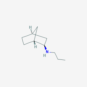 molecular formula C10H19N B1143044 Rel-(1R,2R,4S)-N-propylbicyclo[2.2.1]heptan-2-amine CAS No. 190141-58-3