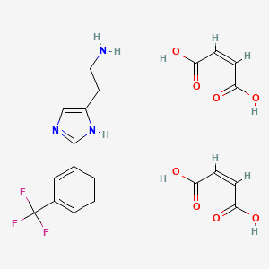 molecular formula C20H20F3N3O8 B1143064 2-((3-Trifluoromethyl)phenyl)histamine D CAS No. 162049-83-4