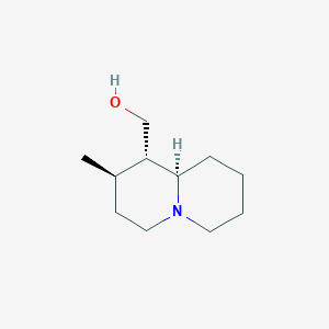 molecular formula C11H21NO B1143068 (1S,2R,9R)-2-Methyl-octahydro-2H-quinolizidine-1-methanol CAS No. 176210-35-8