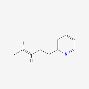 molecular formula C10H13N B1143071 2-(3-Pentenyl)pyridine CAS No. 167322-16-9
