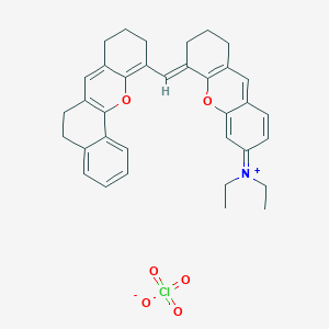 molecular formula C35Cl1H36N1O6 B1143116 Fluorescent red NIR 880 CAS No. 177194-52-4