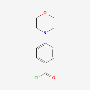 Benzoyl chloride, 4-(4-morpholinyl)-