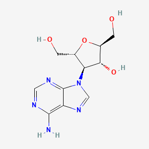 3-(6-Amino-9H-purin-9-YL)-2,5-anhydro-3-deoxy-L-mannitol