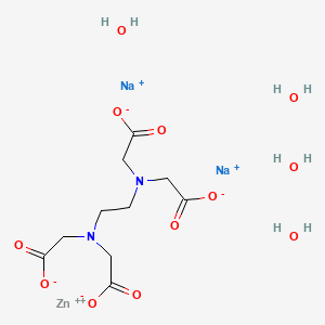molecular formula C10H20N2Na2O12Zn B1143197 Disodium zinc ethylenediaminetetraacetate tetrahydrate CAS No. 176736-49-5