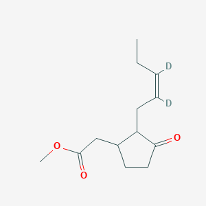 molecular formula C13H18D2O3 B1143203 (+/-)-Jasmonic Acid-9,10-d2 Methyl Ester CAS No. 183948-77-8