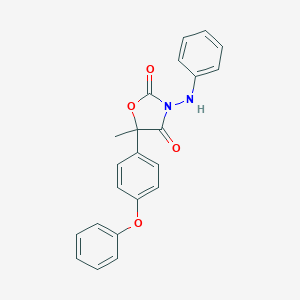 molecular formula C22H18N2O4 B114321 Famoxadone CAS No. 131807-57-3