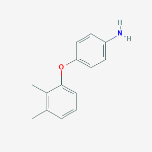 molecular formula C14H15NO B114323 4-(2,3-Dimethylphenoxy)aniline CAS No. 155106-50-6