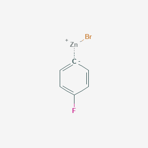 molecular formula C6H4BrFZn B1143231 4-Fluorophenylzinc bromide CAS No. 181705-93-1