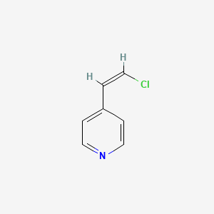 molecular formula C7H6ClN B1143232 4-[(Z)-2-Chloroethenyl]pyridine CAS No. 189350-74-1