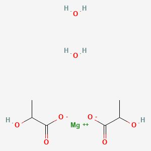 molecular formula C6H10MgO6 B1143257 Magnesium lactate dihydrate CAS No. 179308-96-4