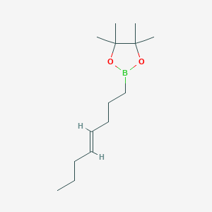 molecular formula C14H27BO2 B1143279 4-Octenylboronic acid pinacol ester CAS No. 177949-95-0
