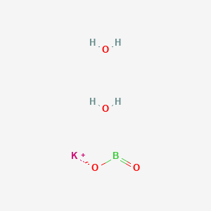 molecular formula BH4KO4 B1143283 Potassium metaborate 4/3-water CAS No. 162379-51-3