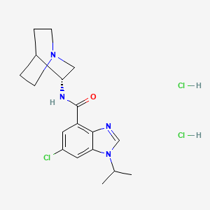 molecular formula C18H24Cl2N4O B1143292 RS 16566 dihydrochloride CAS No. 175729-69-8