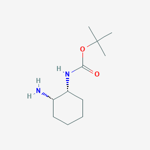 molecular formula C11H22N2O2 B1143299 tert-butyl (1R,2S)-2-aminocyclohexylcarbamate CAS No. 184954-75-4