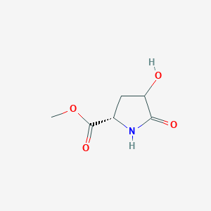 molecular formula C6H9NO4 B1143307 4-Hydroxypyroglutamic acid methyl ester CAS No. 185320-06-3