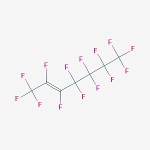 molecular formula C7F14 B1143323 Perfluorohept-2-ene CAS No. 1582-32-7