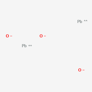 molecular formula O3Pb2 B1143326 Lead sesquioxide CAS No. 1314-27-8