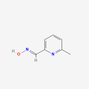 B1143334 6-Methylpyridine-2-carbaldehyde oxime CAS No. 1195-40-0