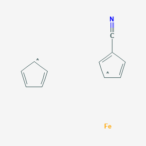 molecular formula C6H4N.C5H5.Fe B1143347 Cyanferrocen CAS No. 1273-84-3