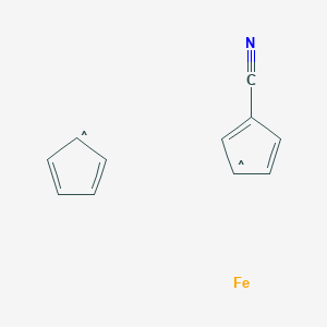 molecular formula C6H4N.C5H5.Fe B1143347 氰基二茂铁 CAS No. 1273-84-3