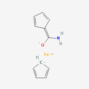 molecular formula C6H6NO.C5H5.Fe B1143370 Ferrocenecarboxamide CAS No. 1287-17-8